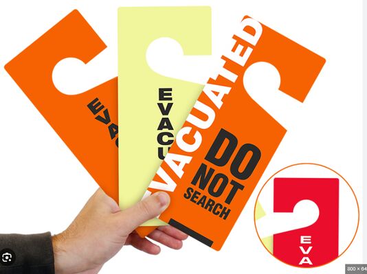 Custom Printed Logo Parking Permit Hang Tag Plastic Waterproof Car Tag