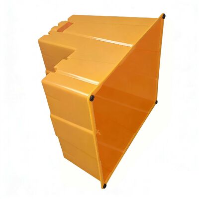 Durable Stackable Step Stool with 500 lb Load Capacity, Eco-friendly HDPE Material, and Non-slip Design