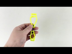 Πλαστικές συσσωρευτές γαντιών σε συσκευασία σακούλας