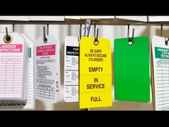 Προσαρμοσμένο λογότυπο πλαστική ετικέτα ασφαλείας για ανθεκτική και μακρά διάρκεια