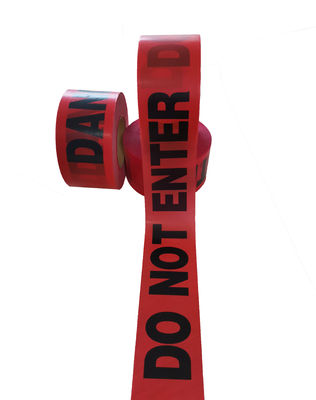 Red Danger Quarantine Tape